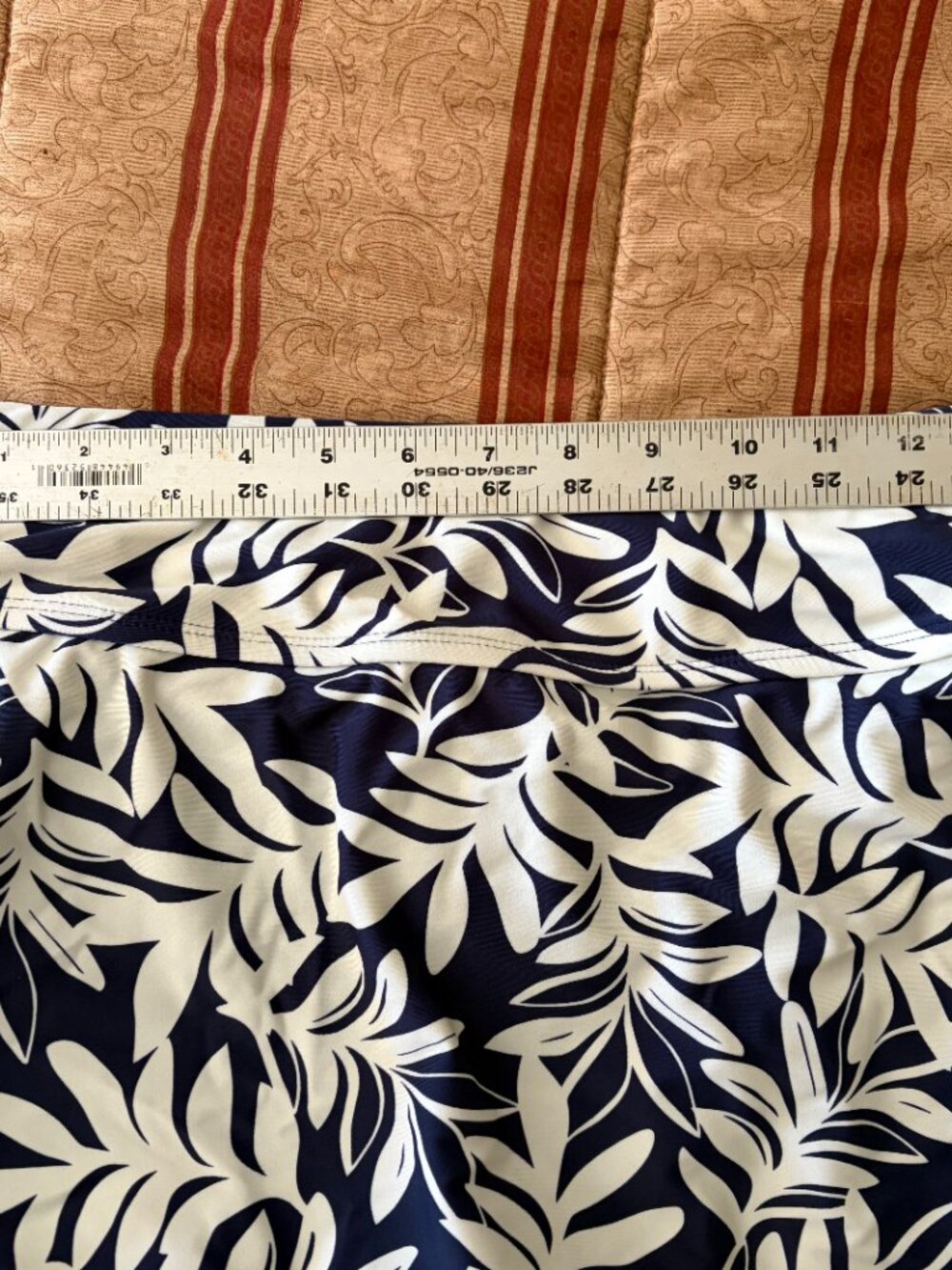 Hurley Women's Palm Print Performance Swim Skort Size M - Picture 3 of 10